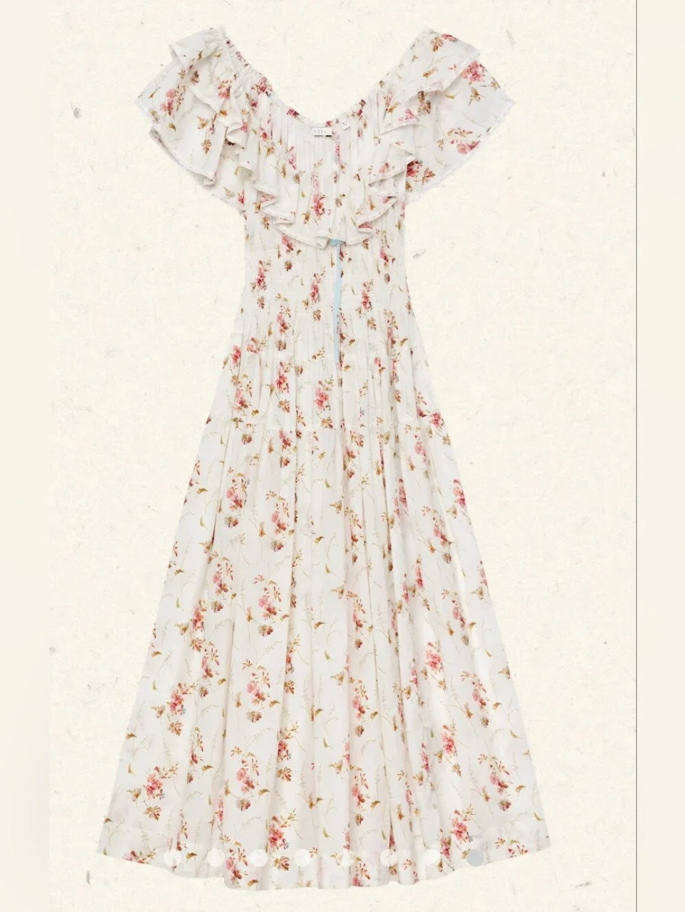 DOEN ILLIANA DRESSIN BLANC PRAIRIE ROSE S - Picture 5 of 5